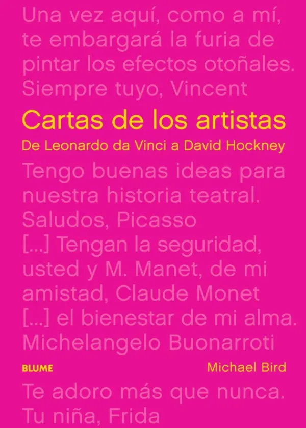 Arte*Blume Cartas de los artistas: De Leonardo da Vinci a David Hockney