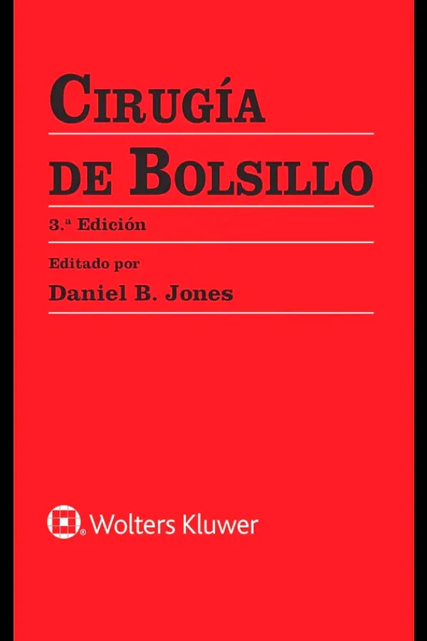 Ciencias De La Salud*Lippincott W u0026 W Cirugía de bolsillo 3ª Ed.