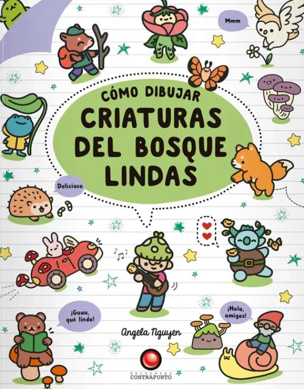 Guías De Dibujo*Contrapunto Como dibujar criaturas lindas del bosque