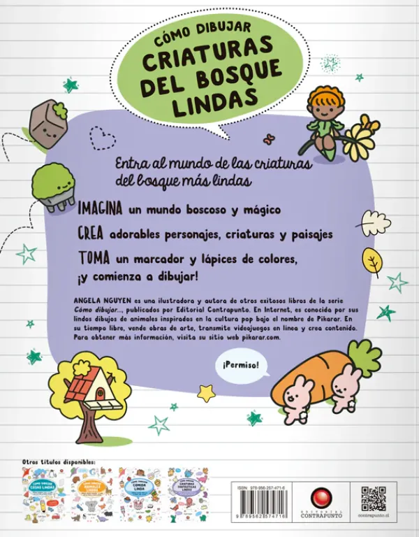 Guías De Dibujo*Contrapunto Como dibujar criaturas lindas del bosque