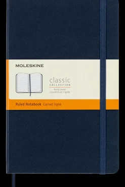 Cuadernos Clásicos*Ed. Moleskine Cuaderno Clásico - Tapa dura - Large - Azul zafiro - De rayas