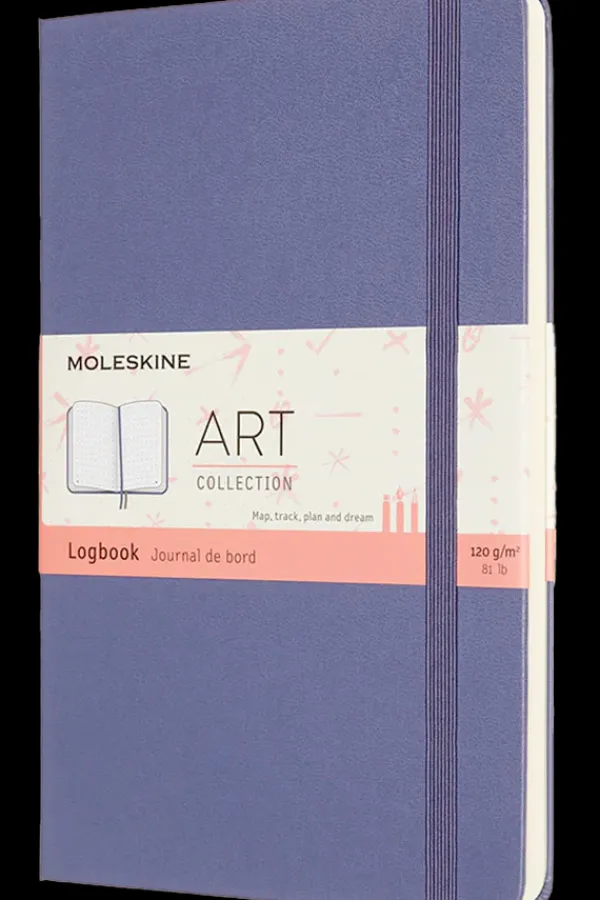 Cuaderno Arte*Ed. Moleskine Cuaderno creatividad (Bullet Notebook) - Tapa dura - Large - Morado