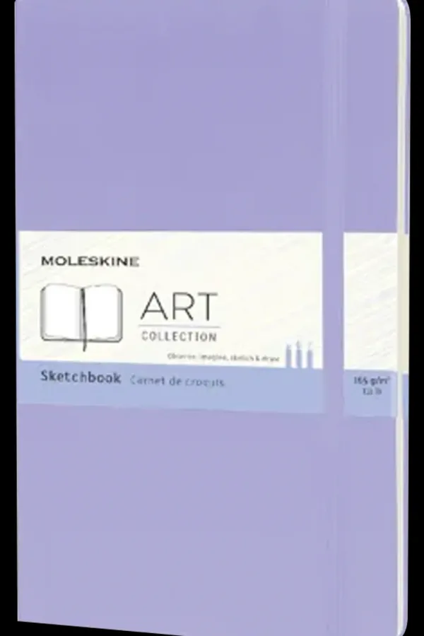 Cuaderno Arte*Ed. Moleskine Cuaderno para dibujo - Tapa dura - Large - Violeta