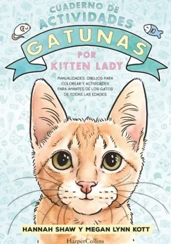 Cultura Creativa*Harper Collins Cuadernos de actividades gatunas por Kitten Lady