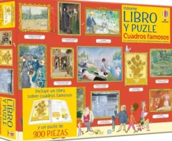 Actividades Y Puzzles*Usborne Cuadros famosos (300 Piezas)