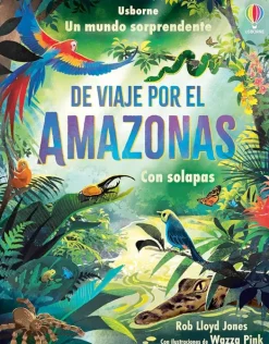 Historia, Lugares Y Personas*Usborne De viaje por el Amazonas
