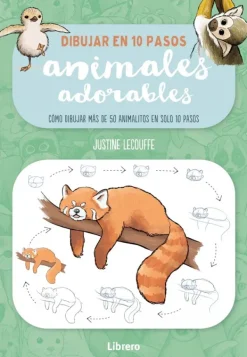 Arte*Librero Dibujar en 10 pasos: animales adorables