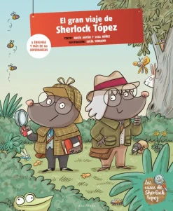 Actividades Y Puzzles*Edelvives El gran viaje de Sherlock Tópez. 5 enigmas y más de 60 adivinanzas