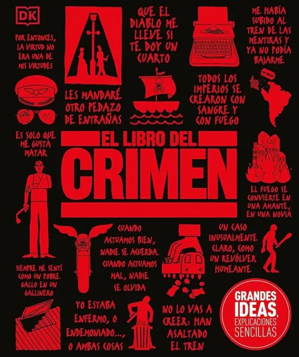 Ilustración Y Comics*DK El libro del crímen