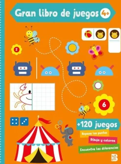 Mayor A 3 Años*Ballon Gran libro de juegos +4