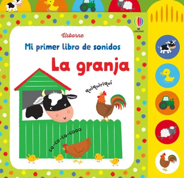 Libros Con Sonido*Usborne La granja. Mi primer libro de sonidos