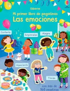 Actividades Y Puzzles*Usborne Las emociones. Mi primer libro de pegatinas