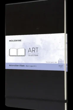 Cuaderno Arte*Ed. Moleskine Álbum para acuarelas - Tapa dura - A4 - Negro