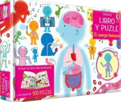 Actividades Y Puzzles*Usborne Libro y puzzle - El cuerpo humano