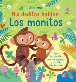 Actividades Y Puzzles*Usborne Los monitos. Mis deditos hablan