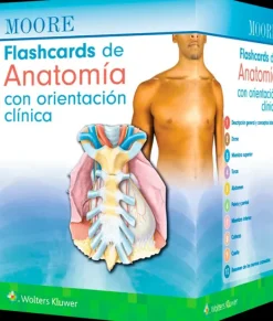 Ciencias De La Salud*Lippincott W u0026 W Moore. Flashcards de anatomía con orientación