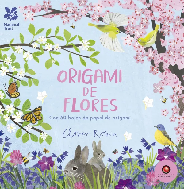 Papel*Contrapunto Origami de flores