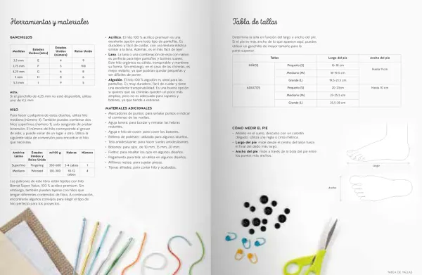 Crochet*Contrapunto Pantuflas a crochet