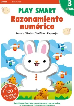 Actividades Y Puzzles*Edelvives Play Smart. 3 años. Razonamiento numérico