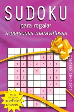 Pasatiempos*Obelisco Sudoku para regalar a personas maravillosas