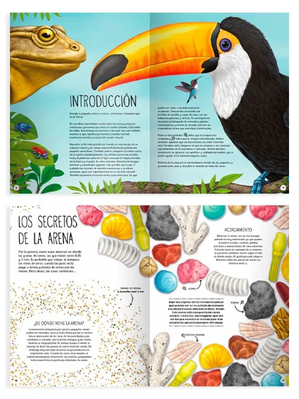 Animales Y Naturaleza*Contrapunto Tamaño natural